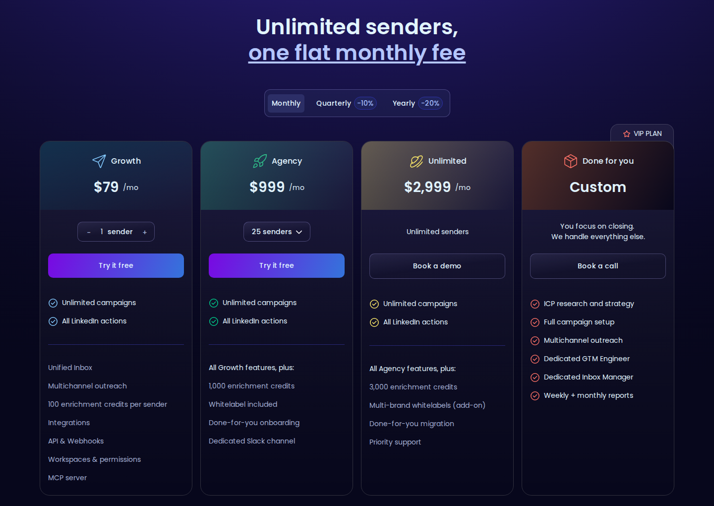 HeyReach pricing: complete relevant plans and billing context.