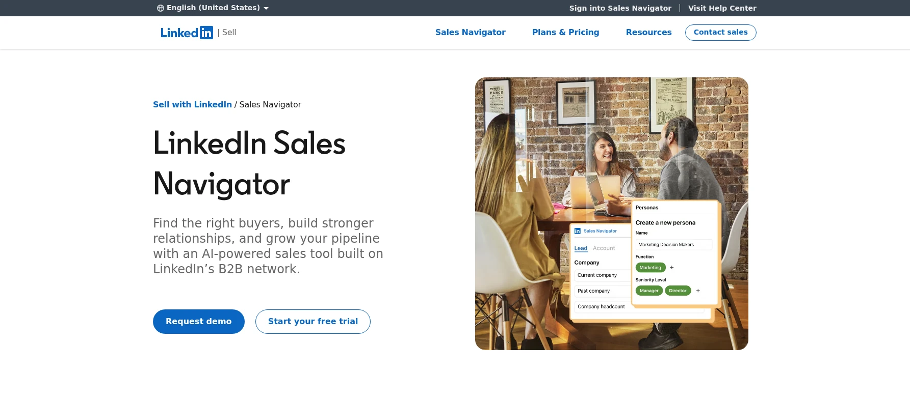 LinkedIn Sales Navigator product overview