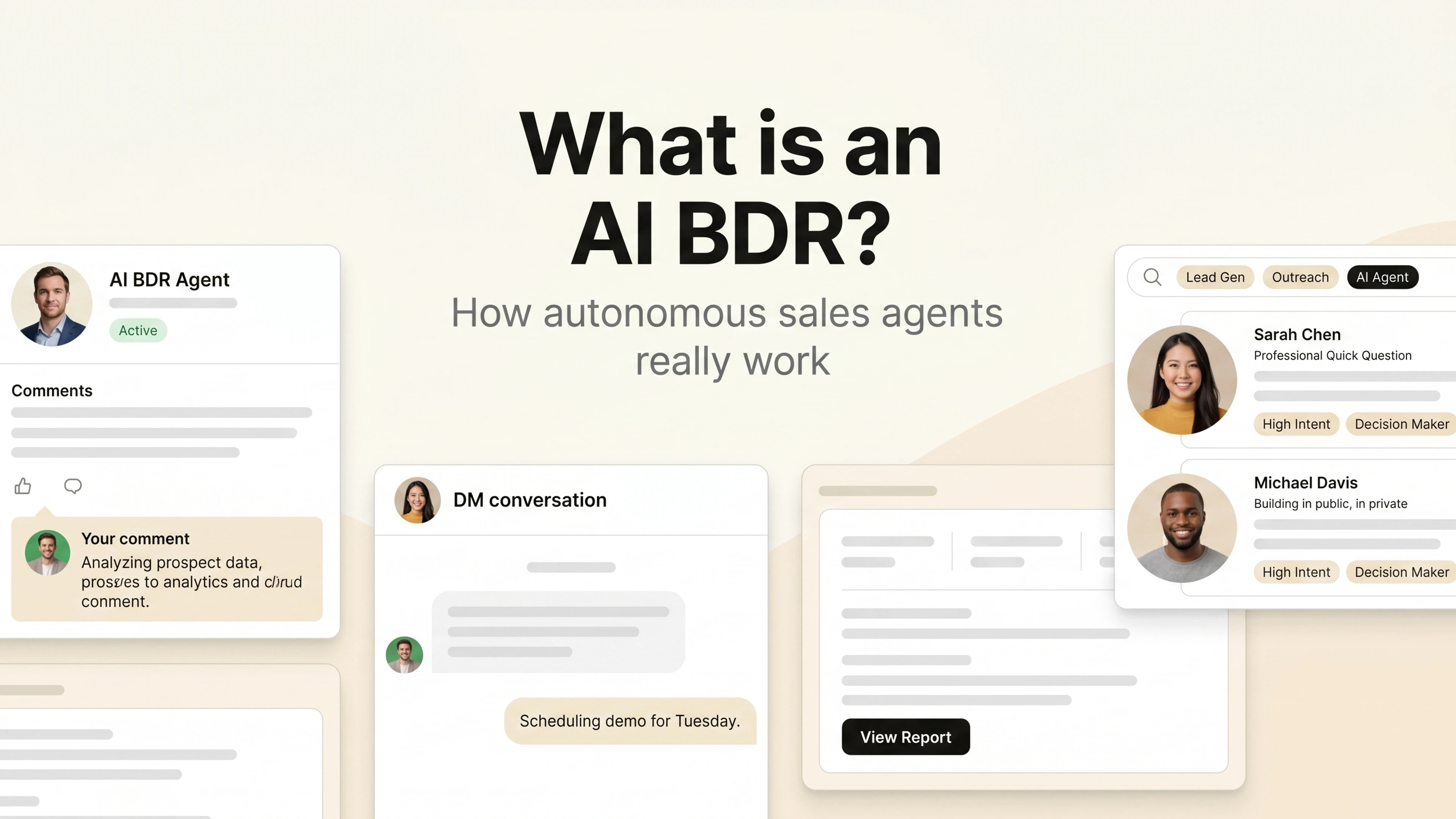 What is an AI BDR? How autonomous sales agents really work
