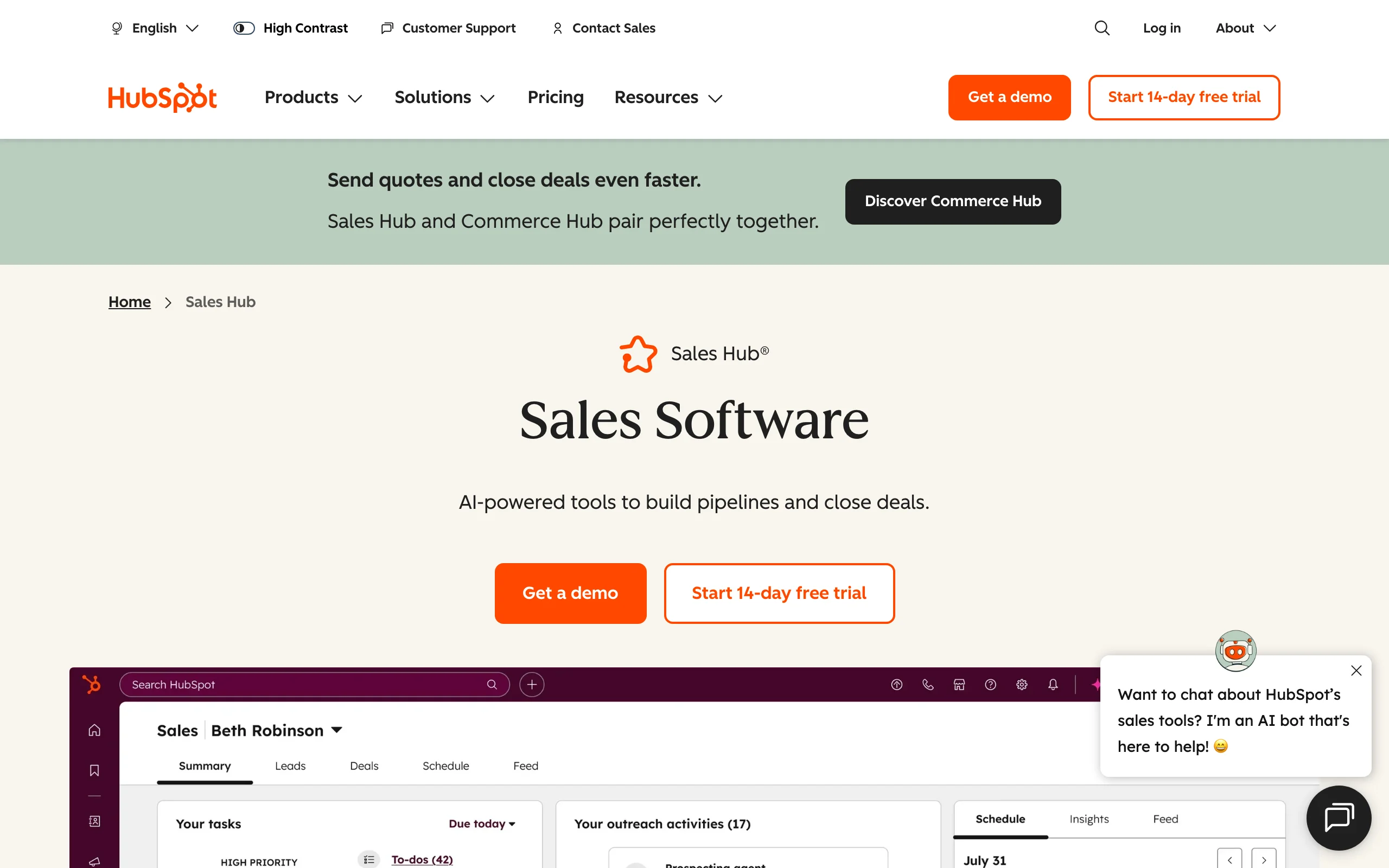 B2B Sales Tools with HubSpot