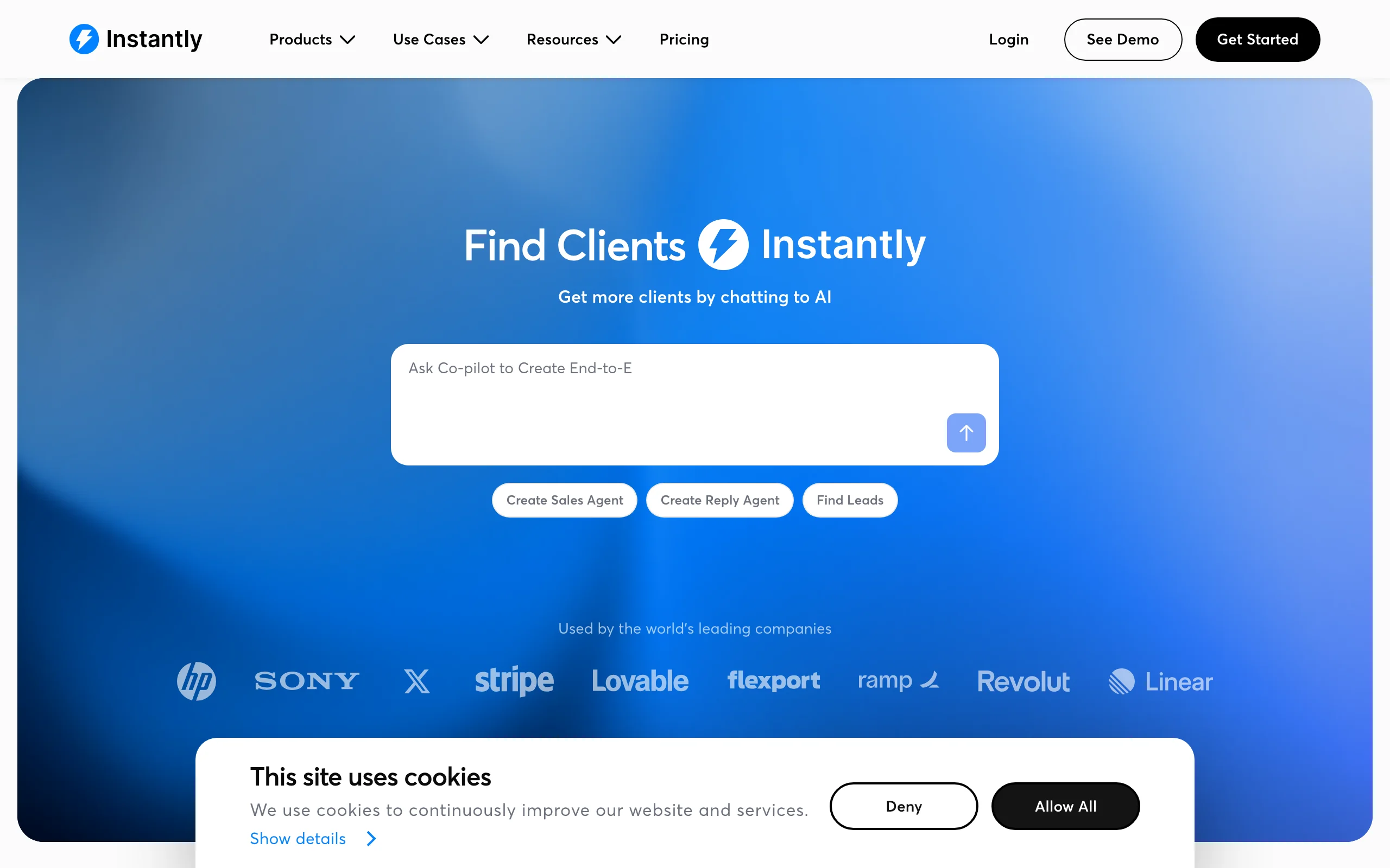 B2B Sales Tools with Instantly