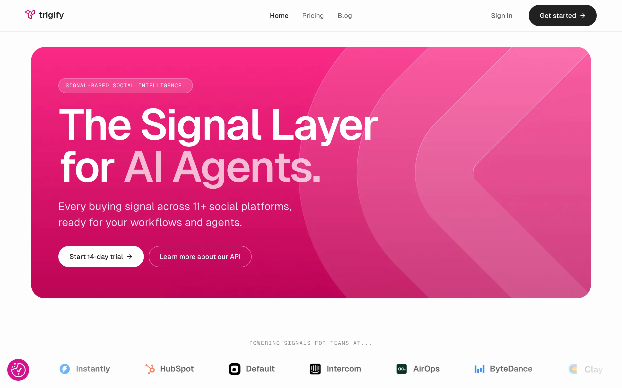 Buying Signals with Trigify