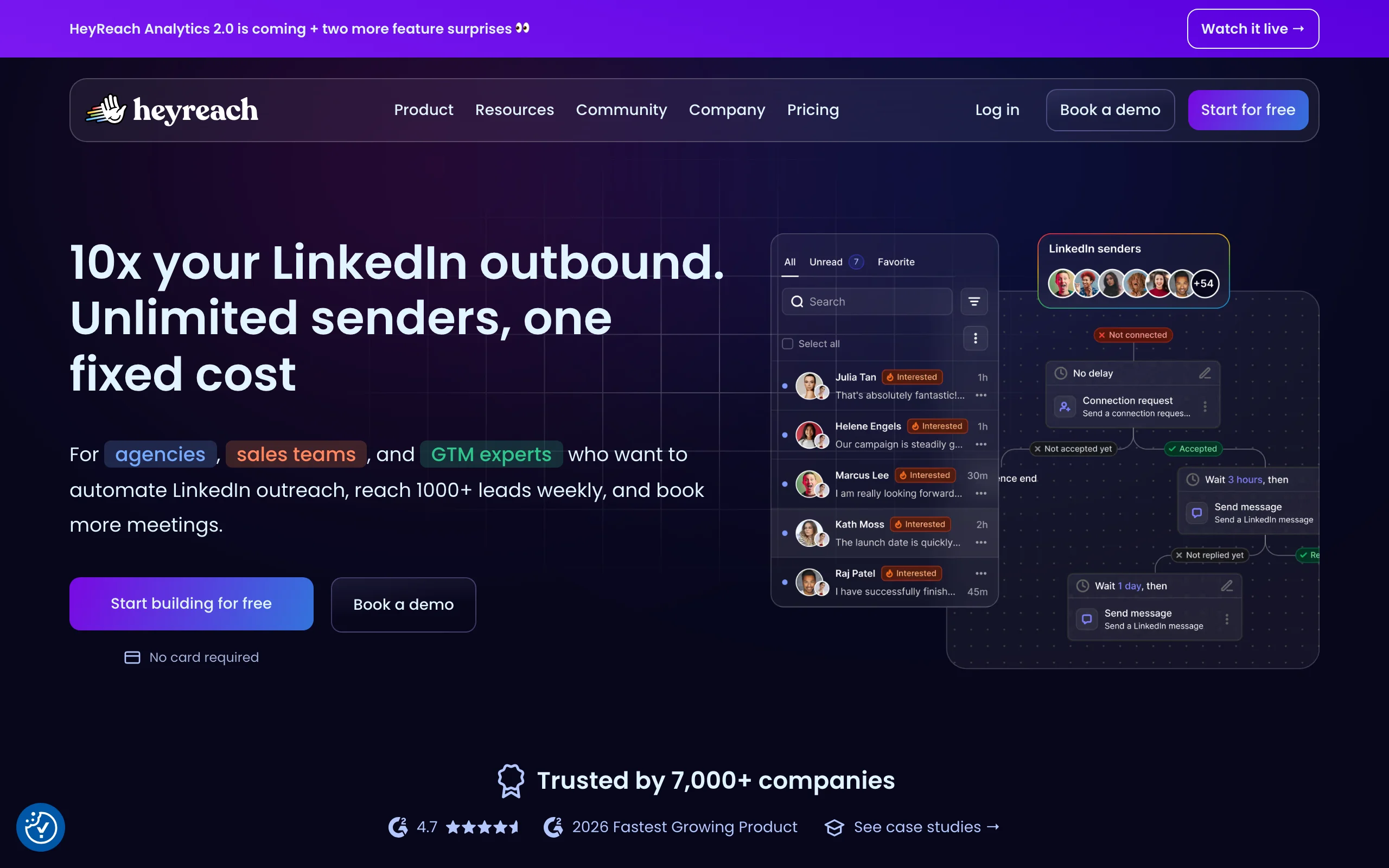 Expandi Alternatives with HeyReach