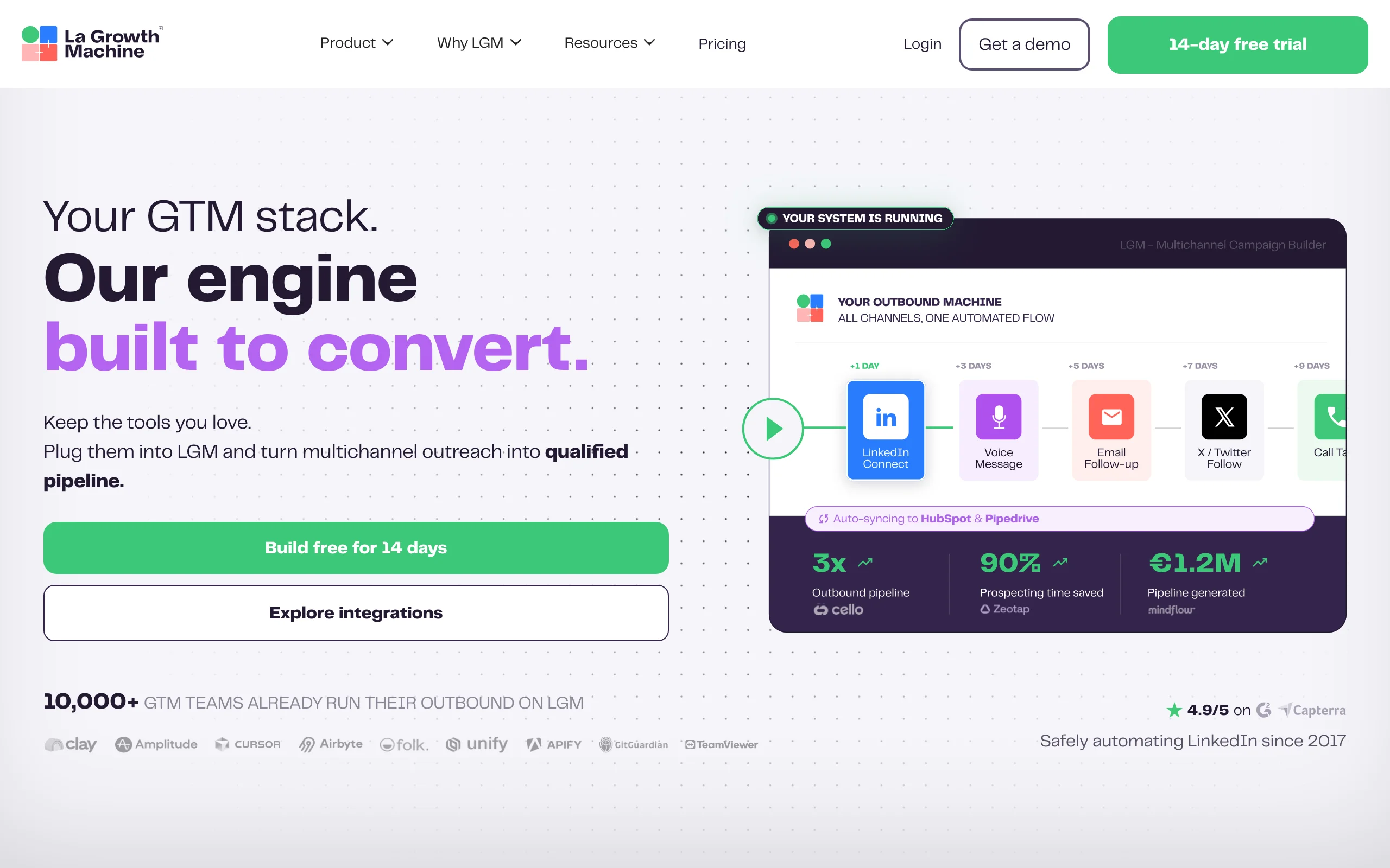 Expandi Alternatives with La Growth Machine