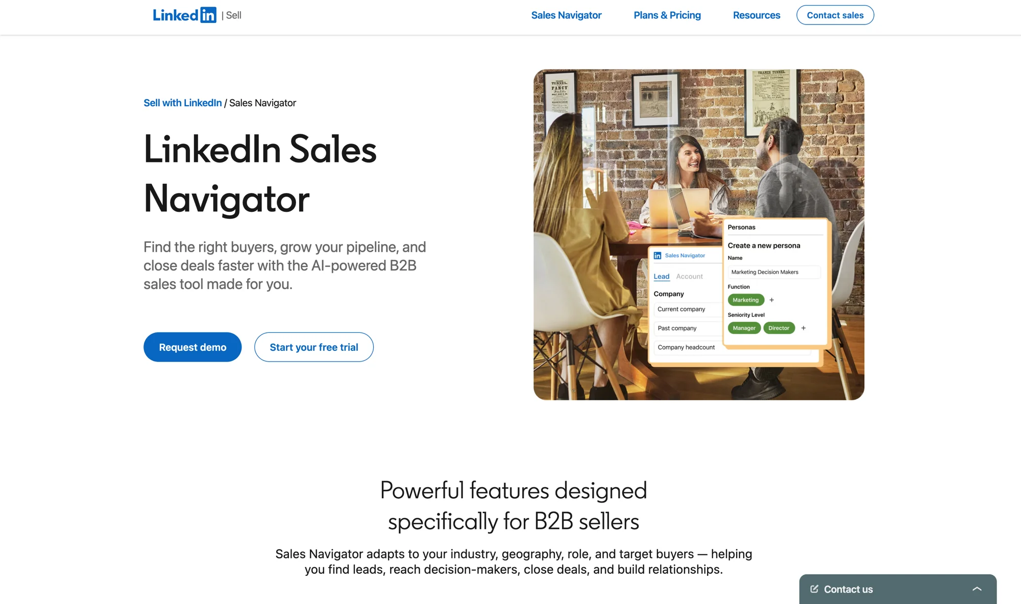 LinkedIn AI Tools with Sales Navigator
