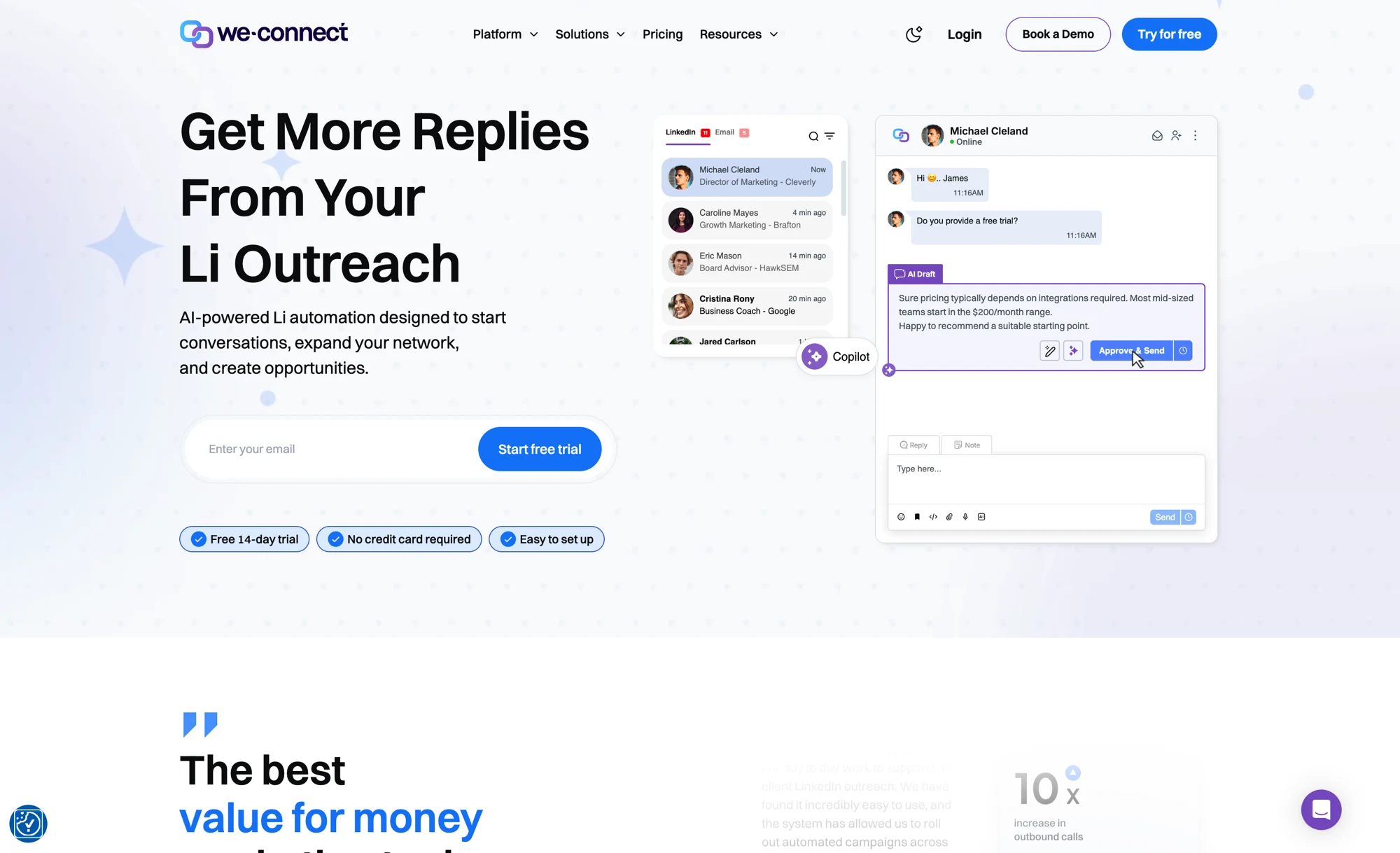 LinkedIn Automation with We-Connect