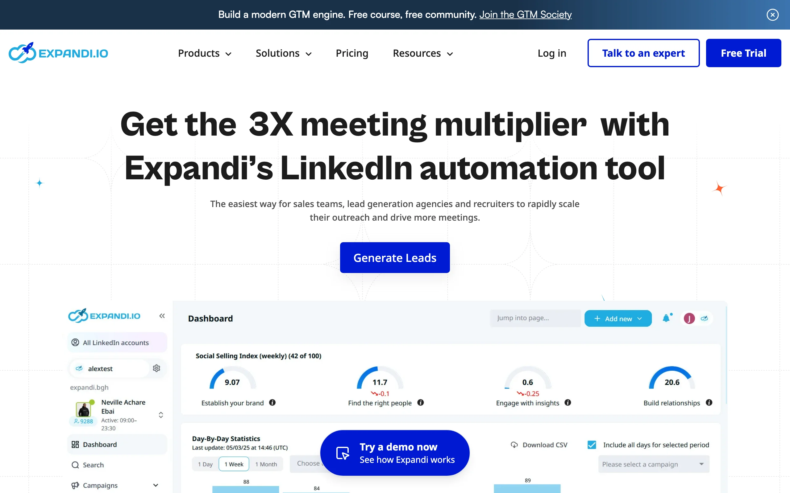 LinkedIn Lead Generation with Expandi