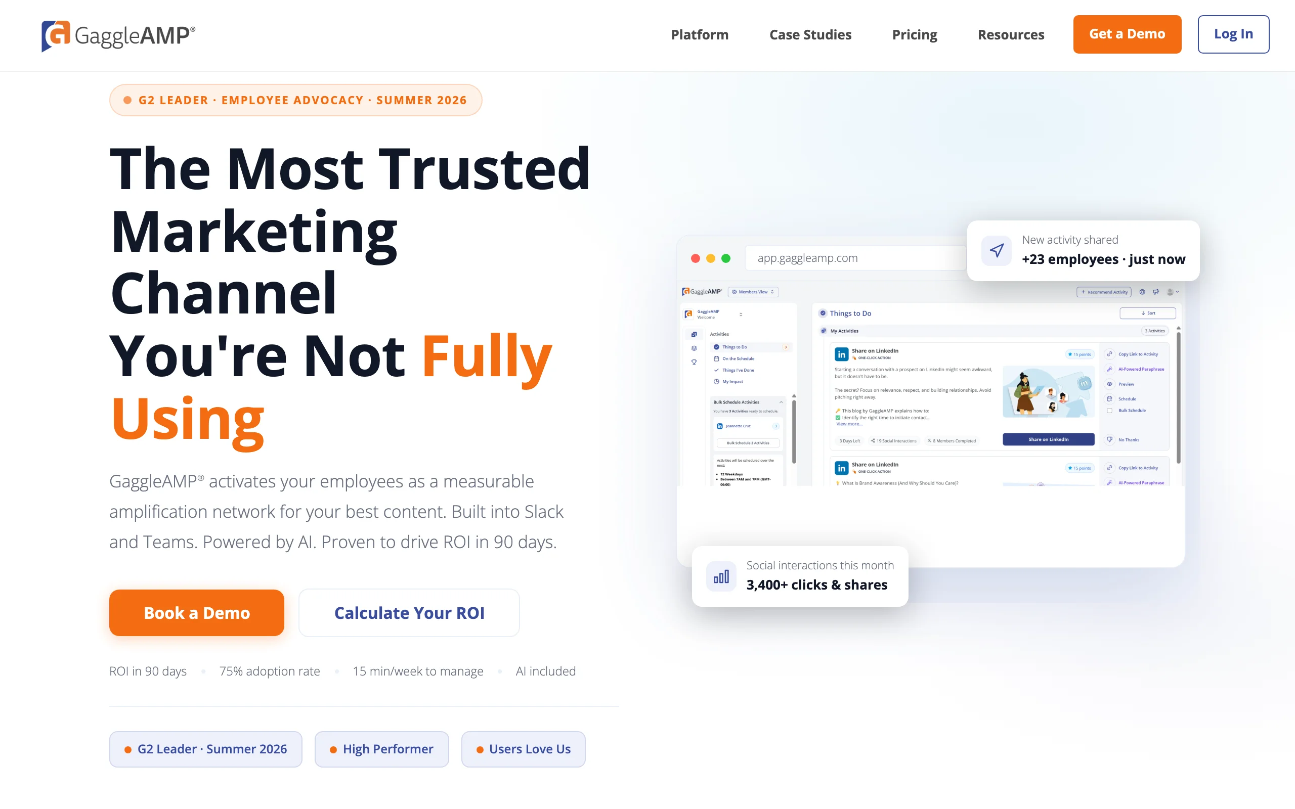 LinkedIn Marketing with GaggleAMP