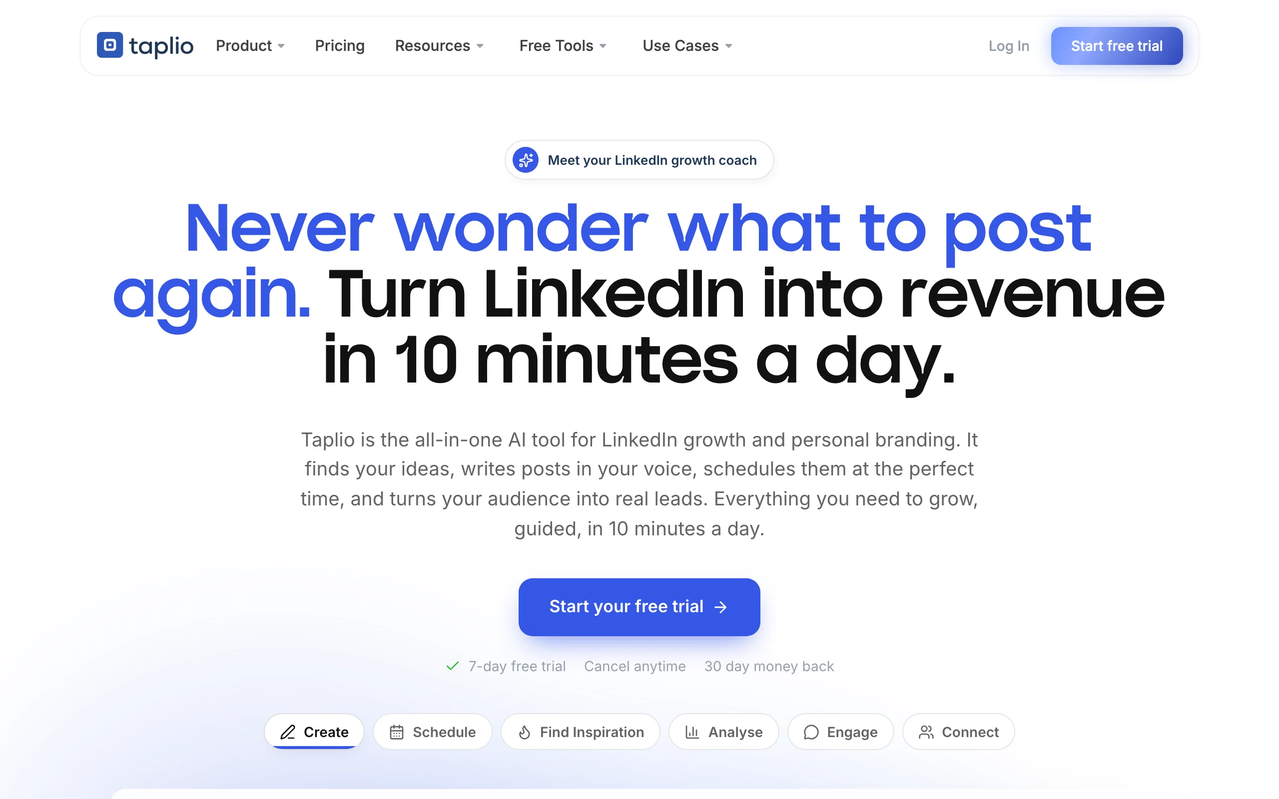 LinkedIn Marketing with Taplio