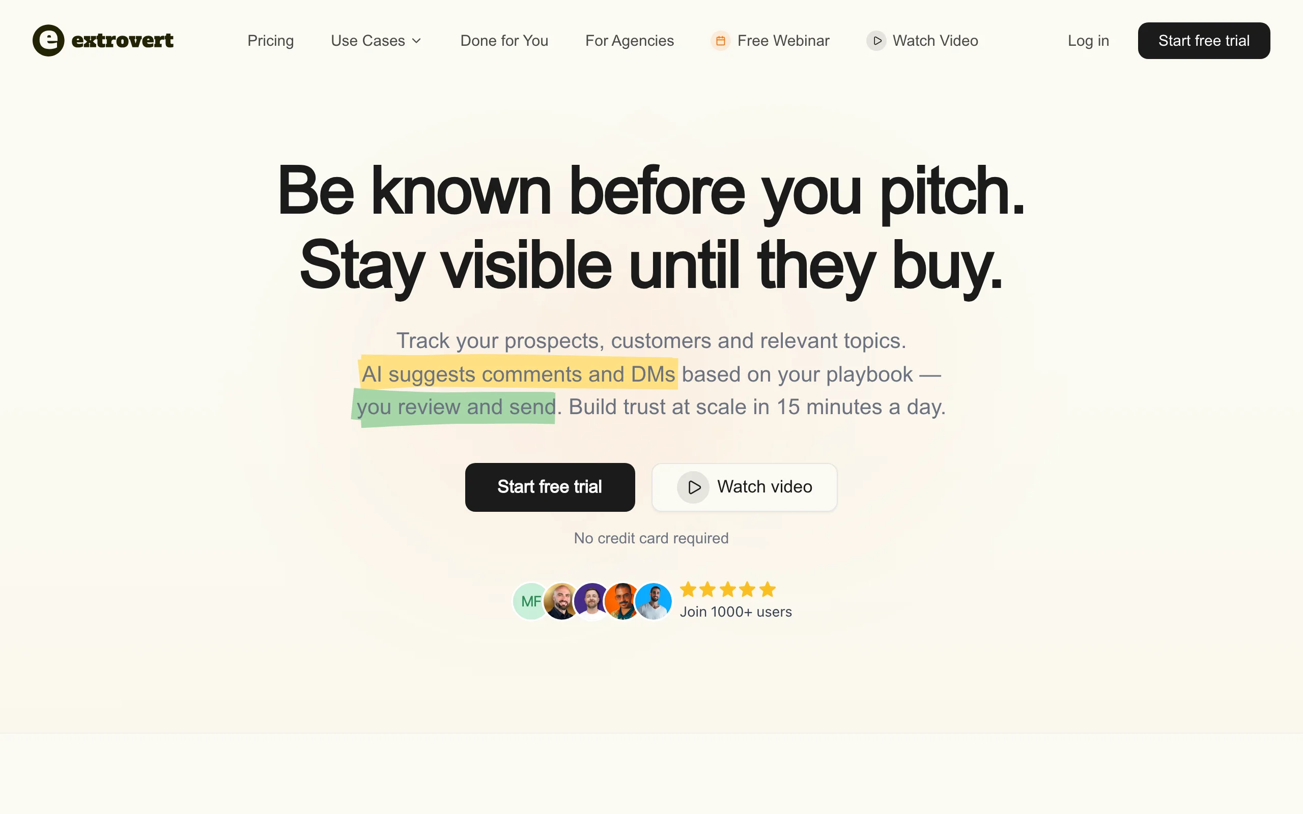 Best LinkedIn Prospecting Tools with Extrovert