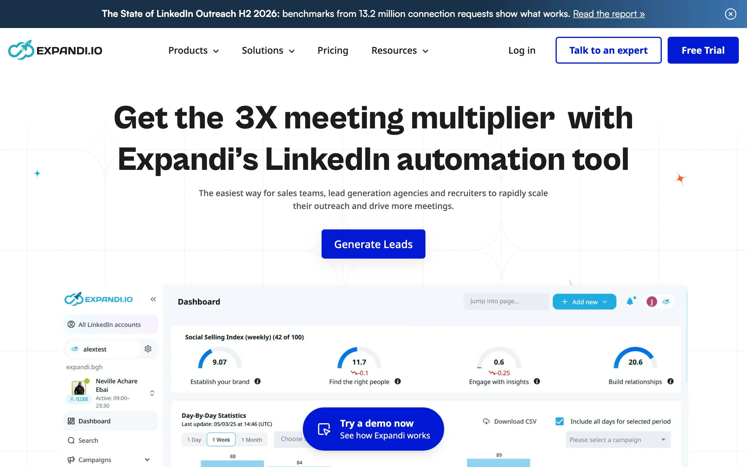 Octopus CRM Alternatives with Expandi