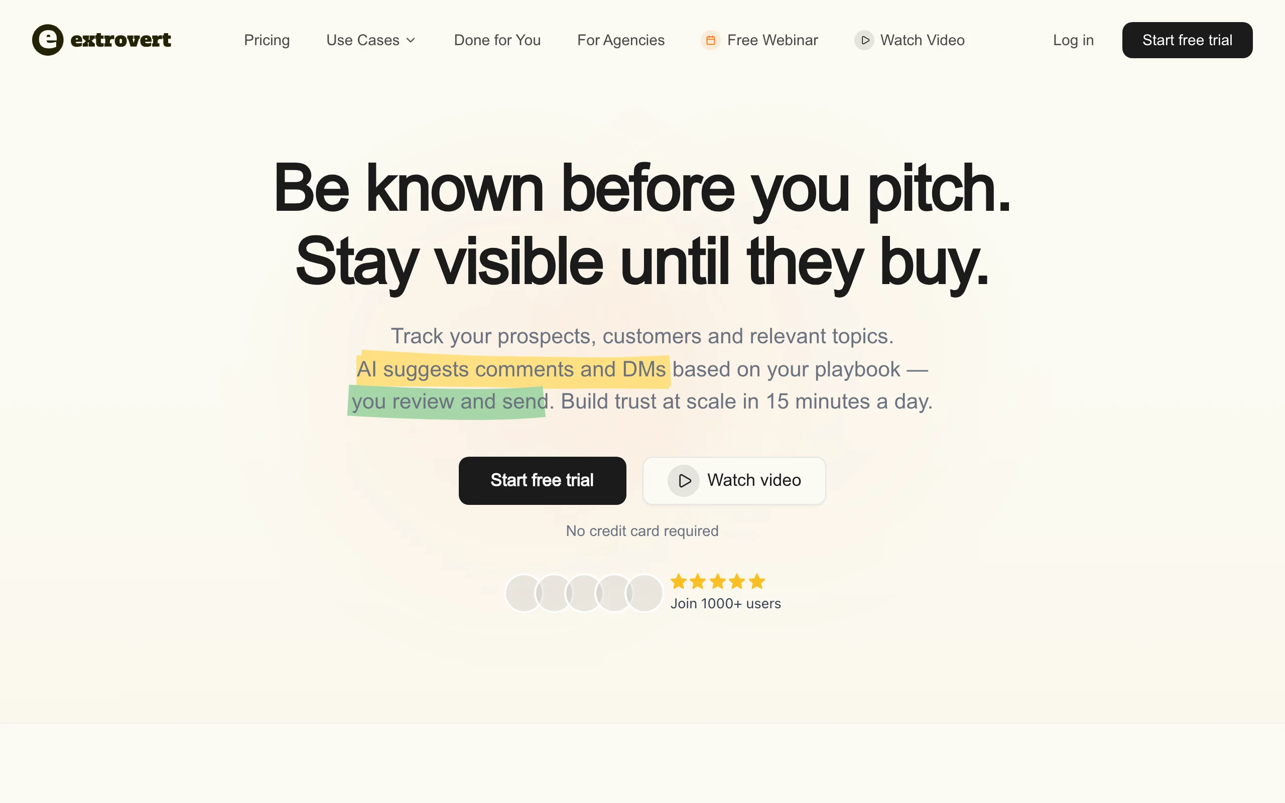 Octopus CRM Alternatives with Extrovert