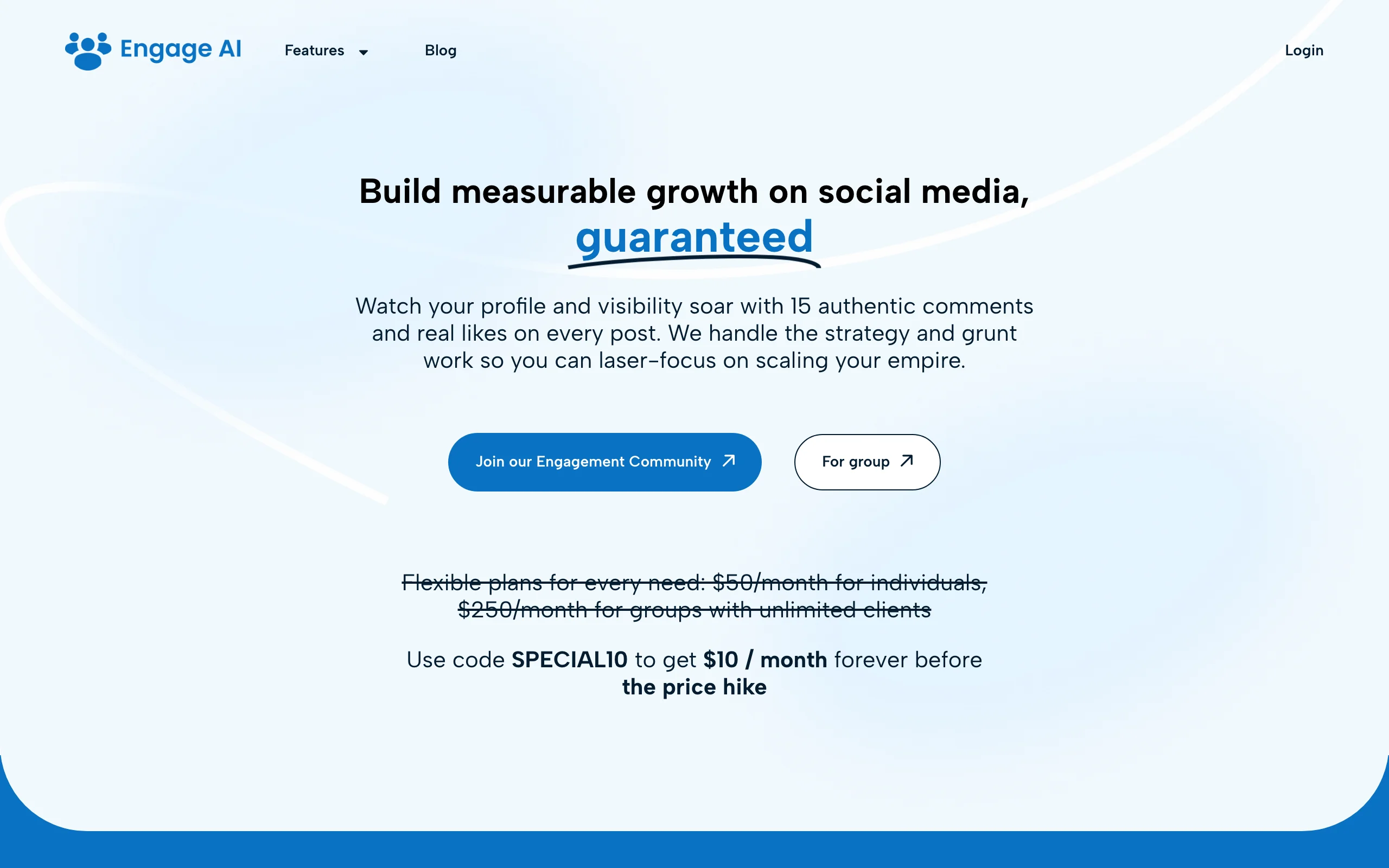 Taplio Alternatives with Engage AI