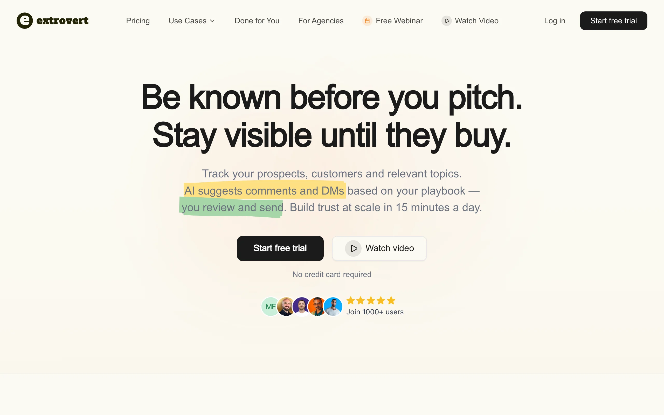 Dripify Alternatives with Extrovert