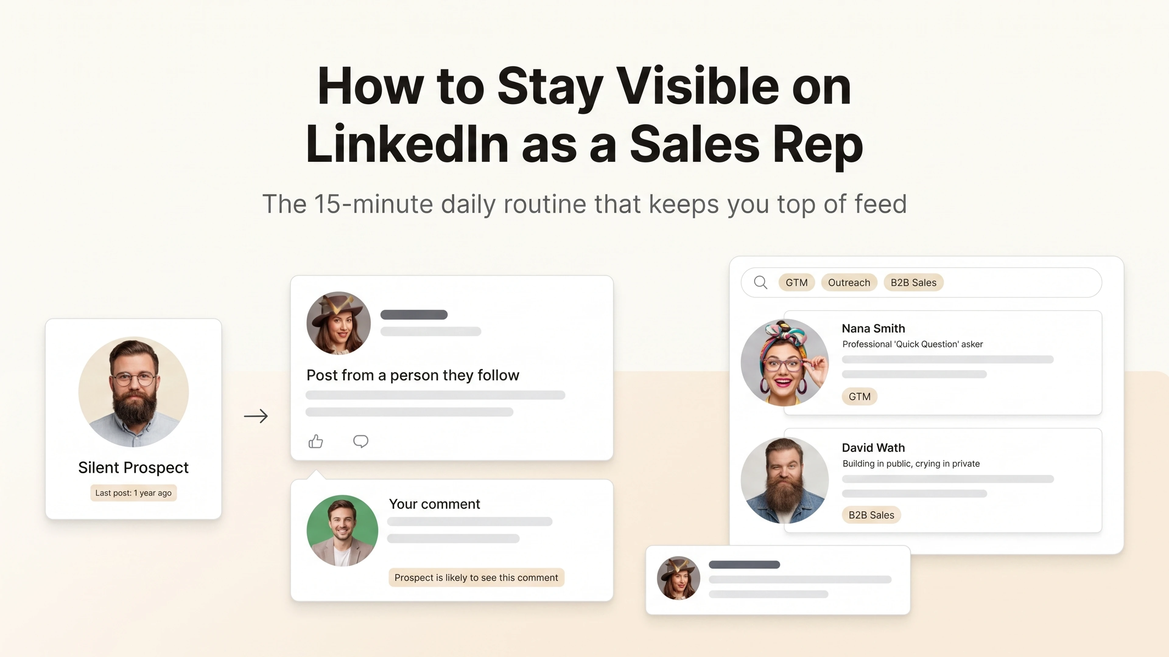 Picture of Staying Visible on LinkedIn 2026 article