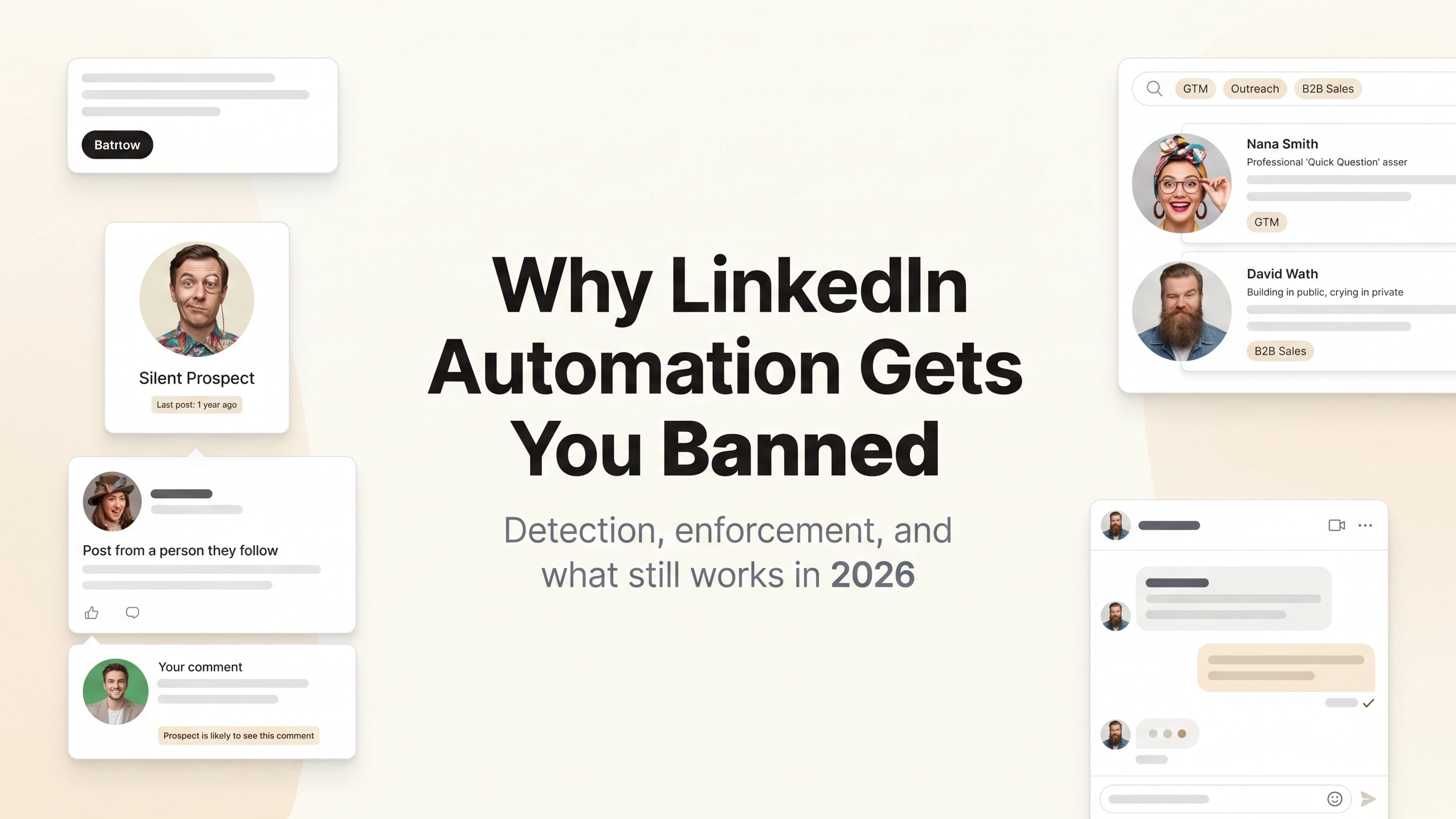 Why LinkedIn Automation Gets You Banned